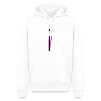 Liebe Die Essenz der Liebe - Männer Premium Bio Hoodie - Weiß - Vorne - Nico (187cm)