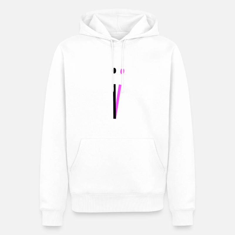 L’amour L’essence de l’amour - Sweat à capuche Premium bio Homme - blanc