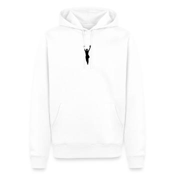 Boxen Boxen - Männer Premium Bio Hoodie - Weiß - Vorne - Nico (187cm)