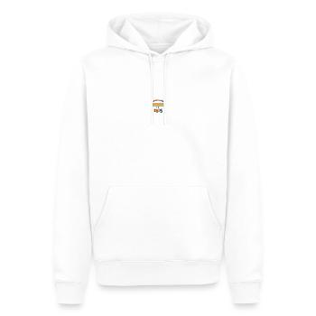 38th Birthday Man Woman 38 Years 1985 Geschenkidee - Männer Premium Bio Hoodie - Weiß - Vorne - Nico (187cm)