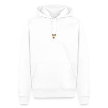 52th Birthday Man Woman 52 Years 1971 Geschenkidee - Männer Premium Bio Hoodie - Weiß - Vorne - Nico (187cm)
