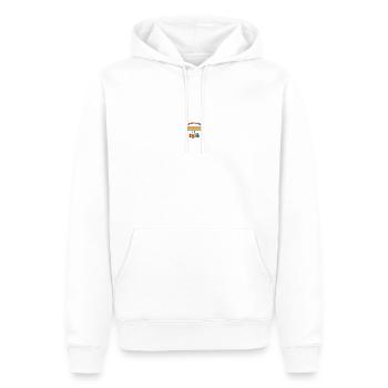 57th Birthday Man Woman 57 Years 1966 Geschenkidee - Männer Premium Bio Hoodie - Weiß - Vorne - Nico (187cm)