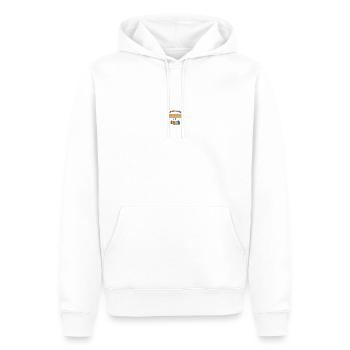 64th Birthday Man Woman 64 Years 1959 Geschenkidee - Männer Premium Bio Hoodie - Weiß - Vorne - Nico (187cm)