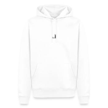 25th Birthday Man Woman 25 Years 1998 Geschenkidee - Männer Premium Bio Hoodie - Weiß - Vorne - Nico (187cm)