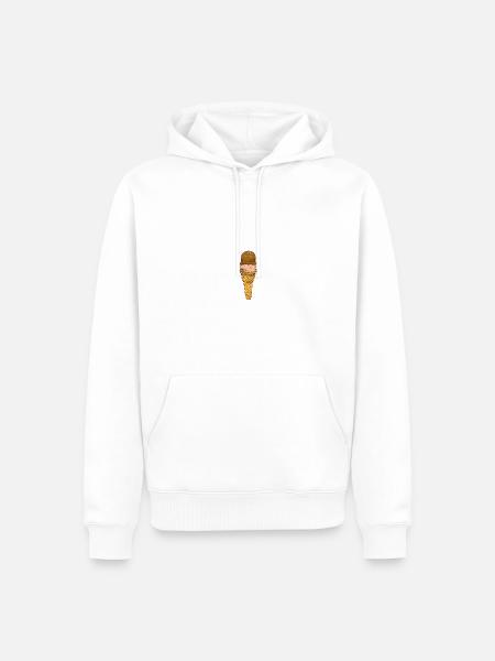 Sommer - Männer Premium Bio Hoodie - Weiß