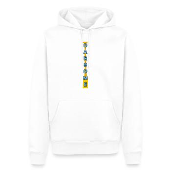 Ruder-Design - Männer Premium Bio Hoodie - Weiß - Vorne - Nico (187cm)