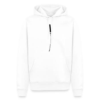 Shirasaya katana trois couleurs rétro vecteur Ronin - Sweat à capuche Premium bio Homme - blanc - Devant - Nico (187cm)