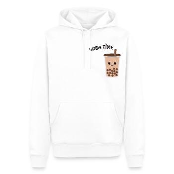 Boba Bubble Tea Gift Gift Idea Milk Tea - Men’s Premium Organic Hoodie - white - Front - Nico (187cm)