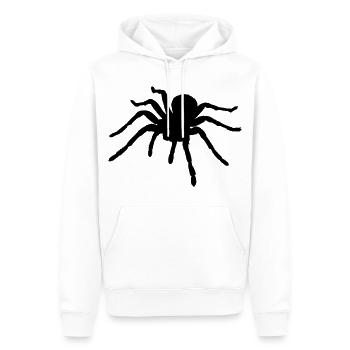 Spiders rampants - Sweat à capuche Premium bio Homme - blanc - Devant - Nico (187cm)