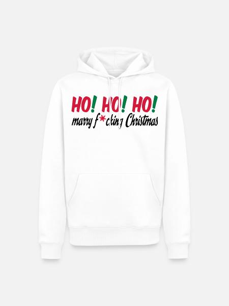christmas - Men’s Premium Organic Hoodie - white