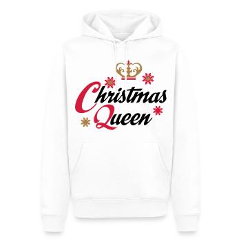 christmas queen - Männer Premium Bio Hoodie - Weiß - Vorne - Nico (187cm)