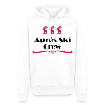 apres ski - Männer Premium Bio Hoodie - Weiß - Vorne - Nico (187cm)