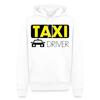 Taxi Fahrer - Männer Premium Bio Hoodie - Weiß - Vorne - Nico (187cm)
