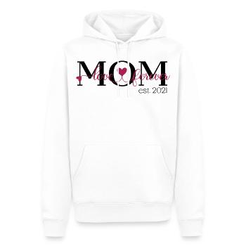 Mom - Männer Premium Bio Hoodie - Weiß - Vorne - Nico (187cm)