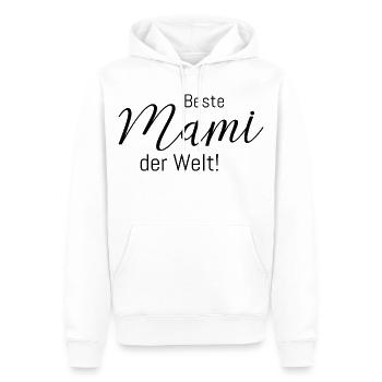 Beste Mami der Welt! - Männer Premium Bio Hoodie - Weiß - Vorne - Nico (187cm)