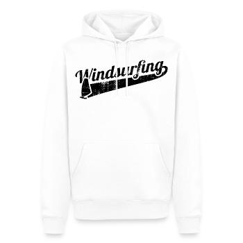 Windsurfen - Männer Premium Bio Hoodie - Weiß - Vorne - Nico (187cm)