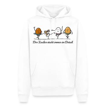 Ostern - Männer Premium Bio Hoodie - Weiß - Vorne - Nico (187cm)