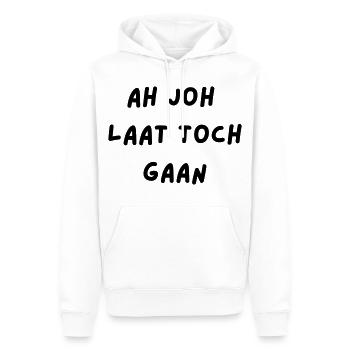 Oh dear, let go # - Men’s Premium Organic Hoodie - white - Front - Nico (187cm)