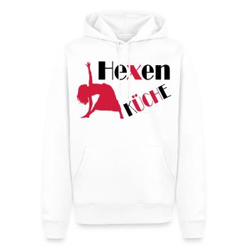 Ingrédients magiques - Sweat à capuche Premium bio Homme - blanc - Devant - Nico (187cm)