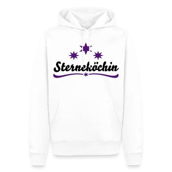 Cooking apron star chef - Men’s Premium Organic Hoodie - white - Front - Nico (187cm)