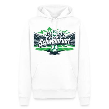 Schweinfurt Football Tshirt Autocollant Autocollant Shir - Sweat à capuche Premium bio Homme - blanc - Devant - Nico (187cm)