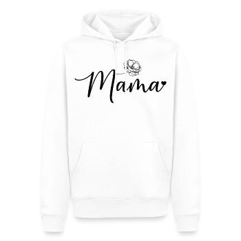 Mama Muttertag Blume - Männer Premium Bio Hoodie - Weiß - Vorne - Nico (187cm)
