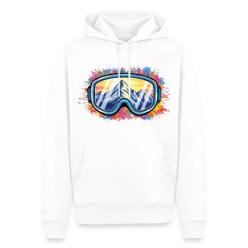 Après Ski Party Crew Schnee Skifahren Ski Lustig - Männer Premium Bio Hoodie - Weiß - Vorne - Nico (187cm)