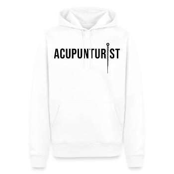 Akupunkteur, professionell lizenzierte TCM-Praxis - Männer Premium Bio Hoodie - Weiß - Vorne - Nico (187cm)