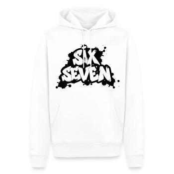 Six Seven Graffiti - Männer Premium Bio Hoodie - Weiß - Vorne - Nico (187cm)