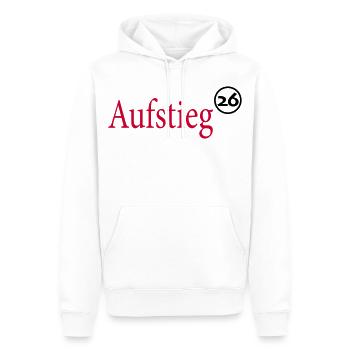 Promoted 2026 Promotion - Men’s Premium Organic Hoodie - white - Front - Nico (187cm)