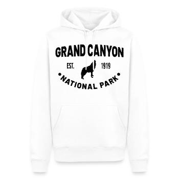 Grand Canyon Nationalpark gegründet 1919 - Männer Premium Bio Hoodie - Weiß - Vorne - Nico (187cm)