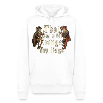 Ren Faire Medieval - Männer Premium Bio Hoodie - Weiß - Vorne - Nico (187cm)