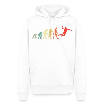 Handball Handball Evolution for Men and Boys - Men’s Premium Organic Hoodie - white - Front - Nico (187cm)
