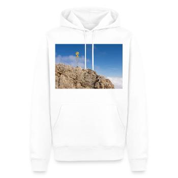 Summit Cross on the Zugspitze - Männer Premium Bio Hoodie - Weiß - Vorne - Nico (187cm)