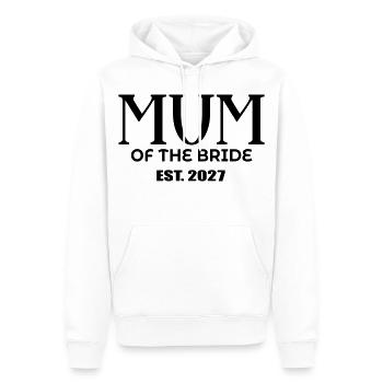 Mutter der Braut 2027 - Männer Premium Bio Hoodie - Weiß - Vorne - Nico (187cm)