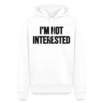 I'm not interested – Front, front, white