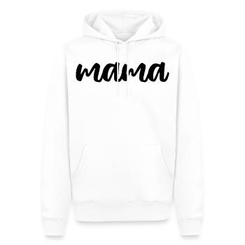 Mama - Männer Premium Bio Hoodie - Weiß - Vorne - Nico (187cm)