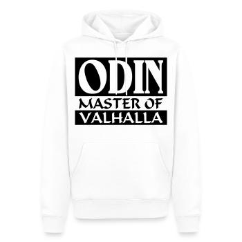 Odin _-_ Master_Of_Valhalla - Men’s Premium Organic Hoodie - white - Front - Nico (187cm)