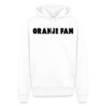 Orange fan de la famille royale pour le Jour du Roi # - Sweat à capuche Premium bio Homme - blanc - Devant - Nico (187cm)