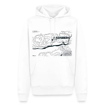 Topo Radsberg Parapente - Sweat à capuche Premium bio Homme - blanc - Devant - Nico (187cm)