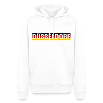DÜSSELDORF DÜSSELDORFER RUHRGEBIET RUHRPOTT - Sweat à capuche Premium bio Homme - blanc - Devant - Nico (187cm)