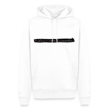 Je suis pas sage - Sweat à capuche Premium bio Homme - blanc - Devant - Nico (187cm)