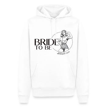 Future mariée - Enterrement de vie de jeune fille - Sweat à capuche Premium bio Homme - blanc - Devant - Nico (187cm)