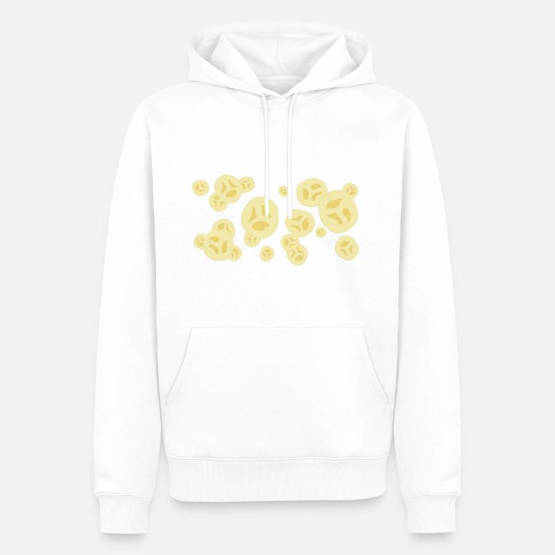 Le parfum de la banane - Sweat à capuche Premium bio Homme - blanc