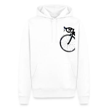 ohne Auto - Männer Premium Bio Hoodie - Weiß - Vorne - Nico (187cm)