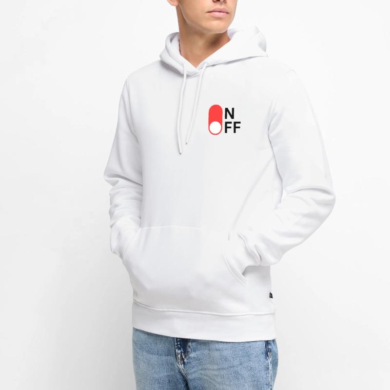 Mode ON/OFF Sweat à capuche Premium bio Homme