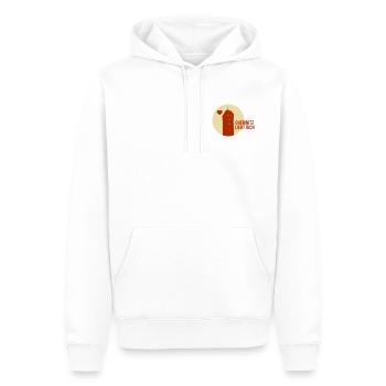 Chemnitz liebt dich - Männer Premium Bio Hoodie - Weiß - Vorne - Nico (187cm)