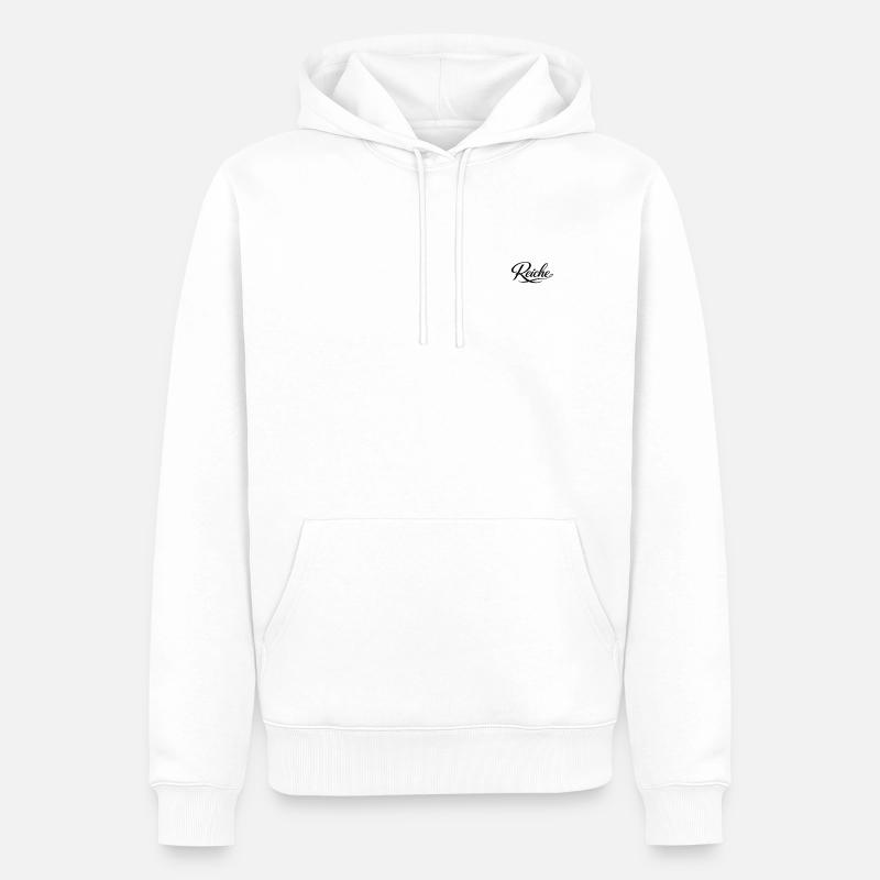 85913a2e-0fa8-4038-af2c-3f303c601a39 - Männer Premium Bio Hoodie - Weiß