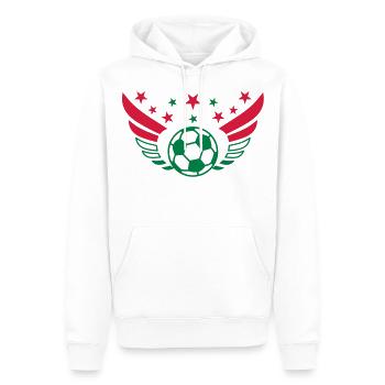 Fussball Fluegel Ungarn Magyarország Magyar - Männer Premium Bio Hoodie - Weiß - Vorne - Nico (187cm)