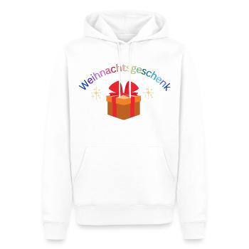 Weihnachtsgeschenk, Lustige Geschenkidee - Männer Premium Bio Hoodie - Weiß - Vorne - Nico (187cm)